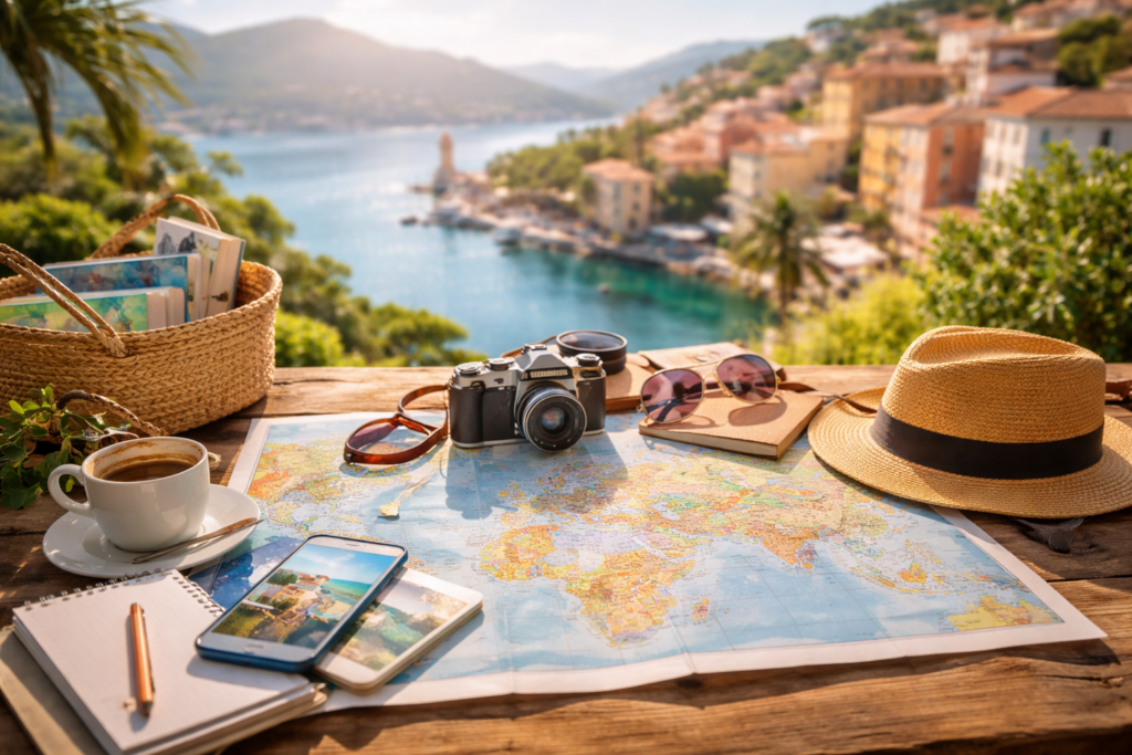 pripremanje za putovanje